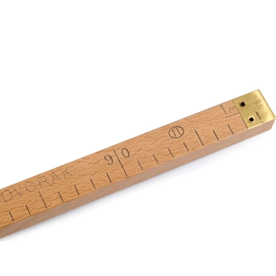 Méterrúd szögletes európai hitelesítés - 1 db. | Mimib