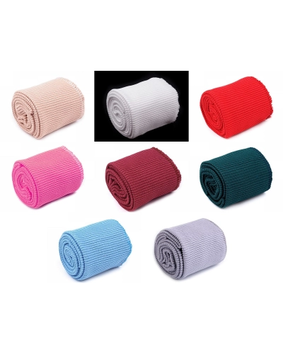 Elasztikus bordázott passzé széles 7 cm szett (2x ujj, 1x derékpánt) - 1 set | Mimib
