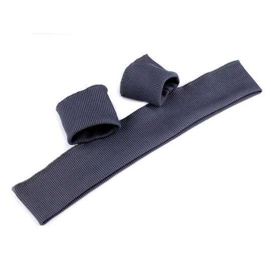 Elasztikus bordázott passzé széles 7 cm szett (2x ujj, 1x derékpánt) - 1 set | Mimib