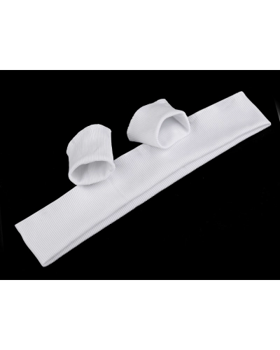 Elasztikus bordázott passzé széles 7 cm szett (2x ujj, 1x derékpánt) - 1 set | Mimib
