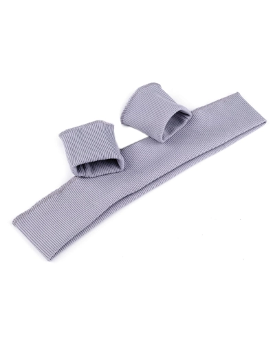 Elasztikus bordázott passzé széles 7 cm szett (2x ujj, 1x derékpánt) - 1 set | Mimib