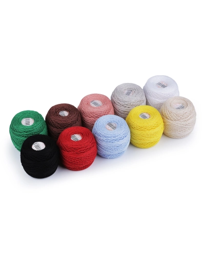 Horgoló cérna Kordonet 10, 15, 30, 50, 60, 80 - 10 db. | Mimib