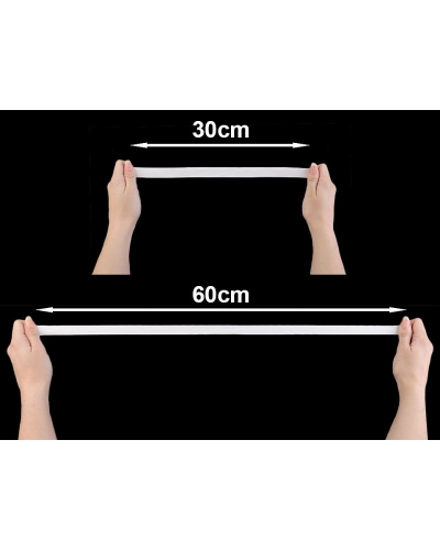 Fehétnemű gumi szélessége 18 mm - 100 m