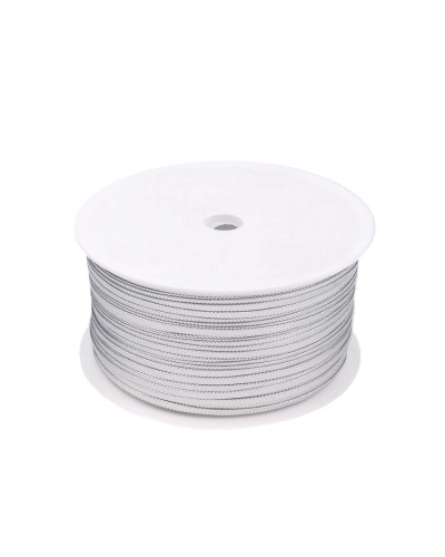 Zsinór lurexszel szélessége 2,5mm lapos - 50 m | Mimib