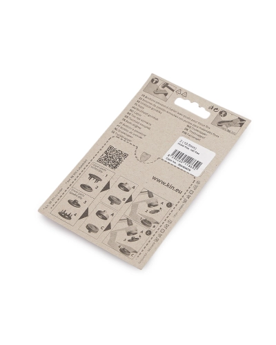 Patent házilag beüthető Roland style 11 mm gyengébb anyagora, nikkel színű - 1 card | Mimib