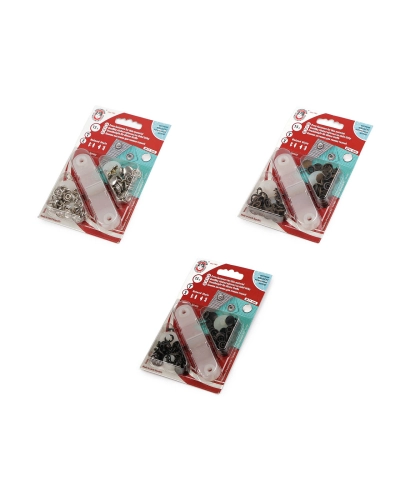 Patent házilag beüthető Roland style 11 mm gyengébb anyagora, nikkel színű - 1 card | Mimib