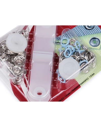 Patent házilag beüthető Roland Baby Ø10 mm gyengébb anyagora, színes lakk - 1 card | Mimib