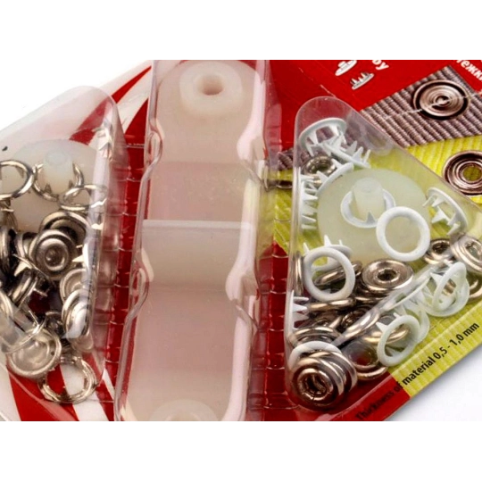 Patent házilag beüthető Roland Baby Ø10 mm gyengébb anyagora, színes lakk - 1 card | Mimib