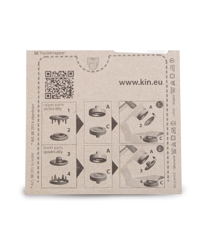 Patent házilag beüthető Roland baby Ø10 mm gyengébb anyagora - 1 card | Mimib