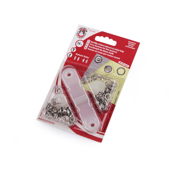 Patent házilag beüthető Roland baby Ø10 mm gyengébb anyagora - 1 card | Mimib