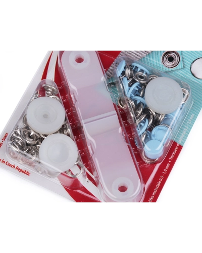 Patent házilag beüthető Roland style Ø11 mm gyengébb anyagora, lakkozott - 1 card | Mimib
