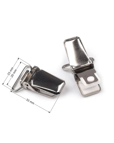 Nadrágtartó csipesz 20 mm - 20 db. | Mimib