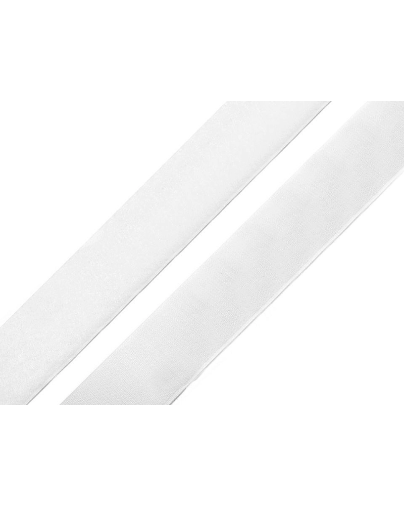 Tépőzár hurkos + bolyhos oldal öntapadós 20 mm - 25 m | Mimib