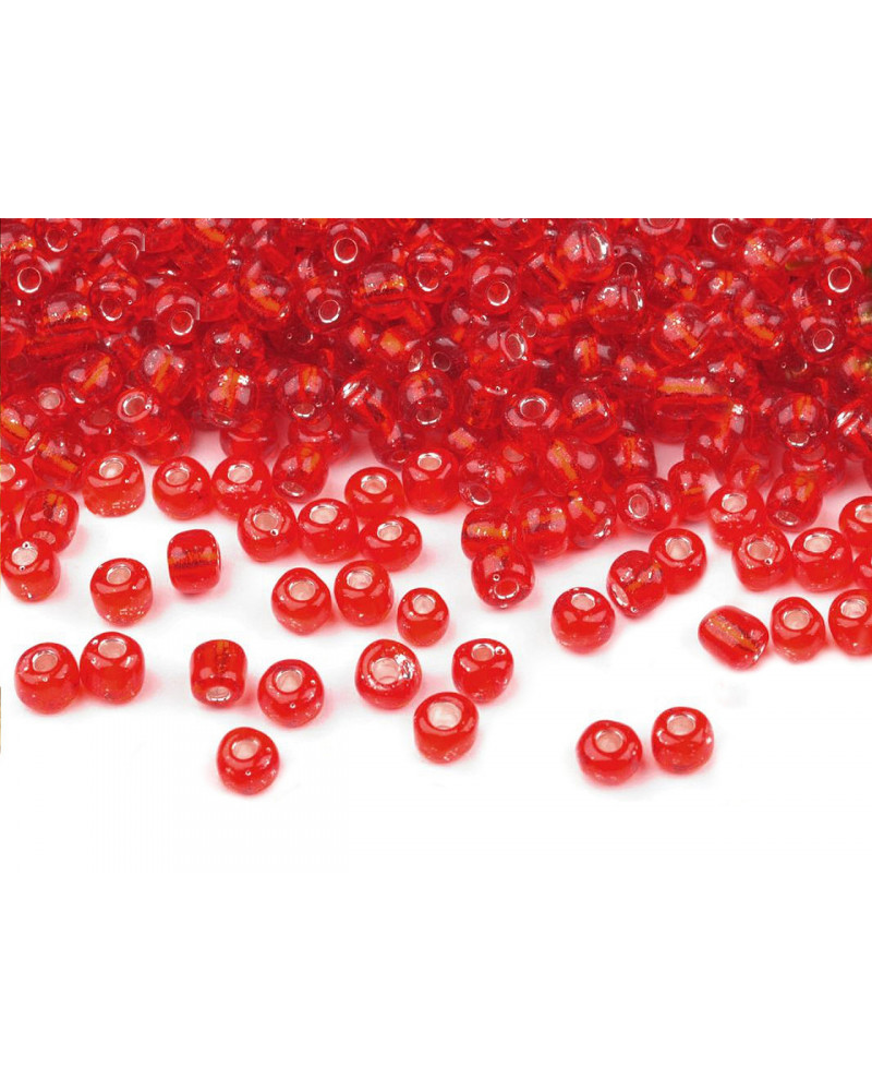 Üveg kásagyöngyök 8/0 - 3 mm-es áthúzóval | Mimib