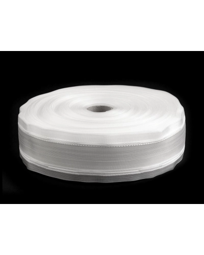 Záclonovka šírka 50 mm žabkové riasenie - 50 m | Mimib