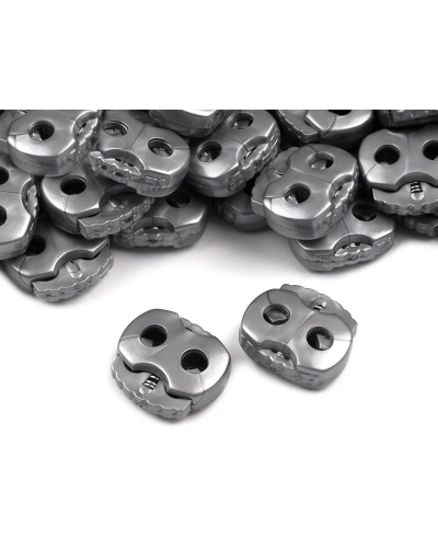 Brzdičky s dvoma dierkami 15x15 mm malé - 10 ks | Mimib