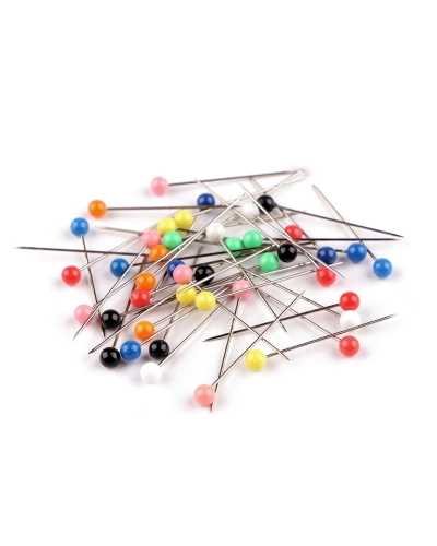 Gombostű üvegfejű hossza 32mm - 1 box | Mimib