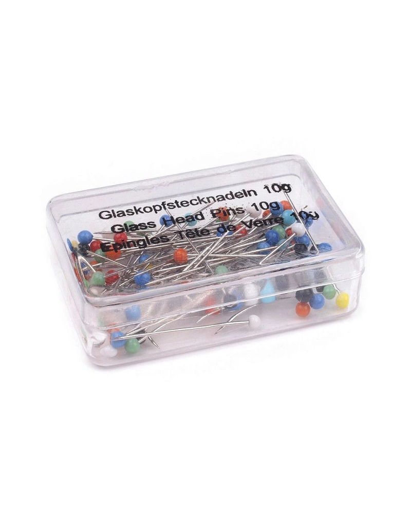 Gombostű üvegfejű hossza 32mm - 1 box | Mimib