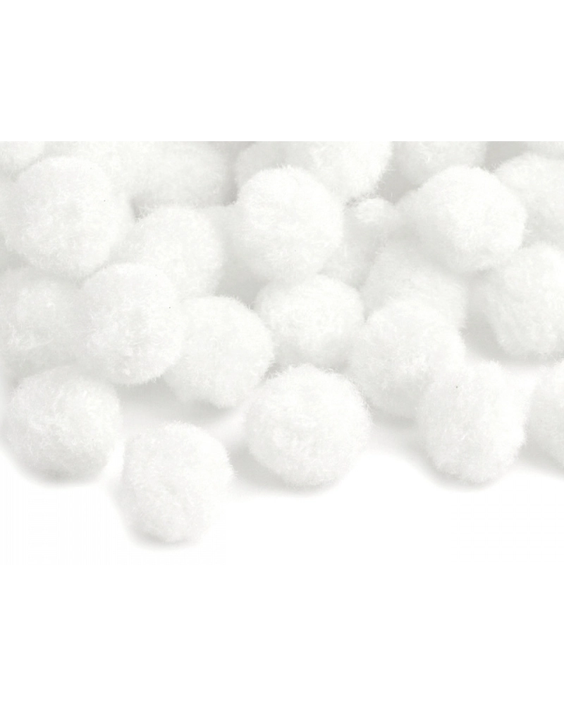 Színes zsenília golyó Pom pom Ø20 mm - 100 db. | Mimib