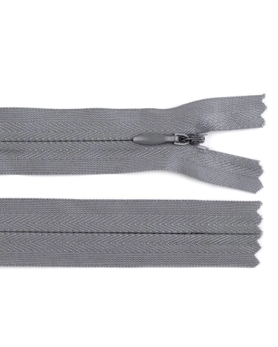 Špirálový zips skrytý No 3 dĺžka 22 cm - 1 ks