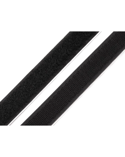 Tépőzár hurkos + bolyhos oldal öntapadós szélessége 20 mm - 25 m | Mimib