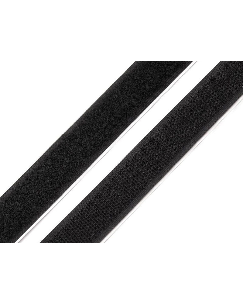 Tépőzár hurkos + bolyhos oldal öntapadós szélessége 20 mm - 25 m | Mimib