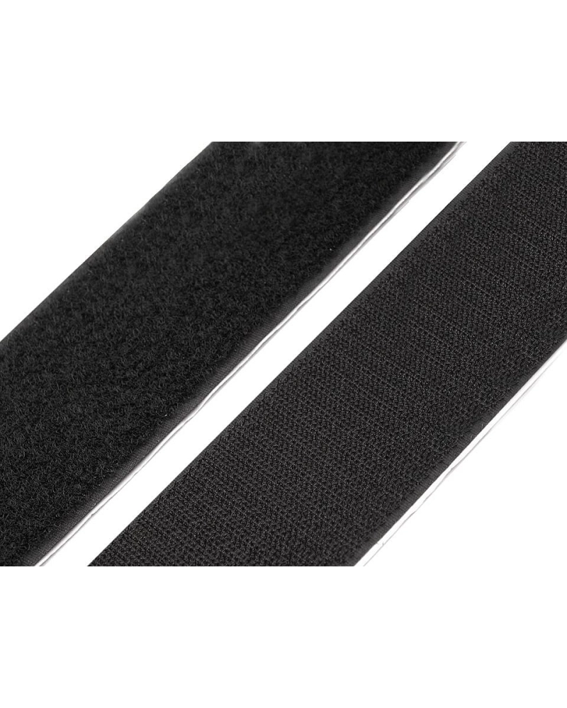 Tépőzár hurkos + bolyhos oldal öntapadós 50 mm - 1 m | Mimib
