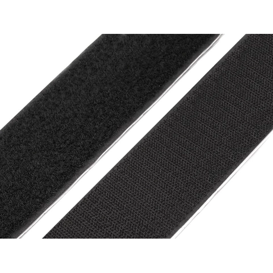 Tépőzár hurkos + bolyhos oldal öntapadós 50 mm - 1 m | Mimib