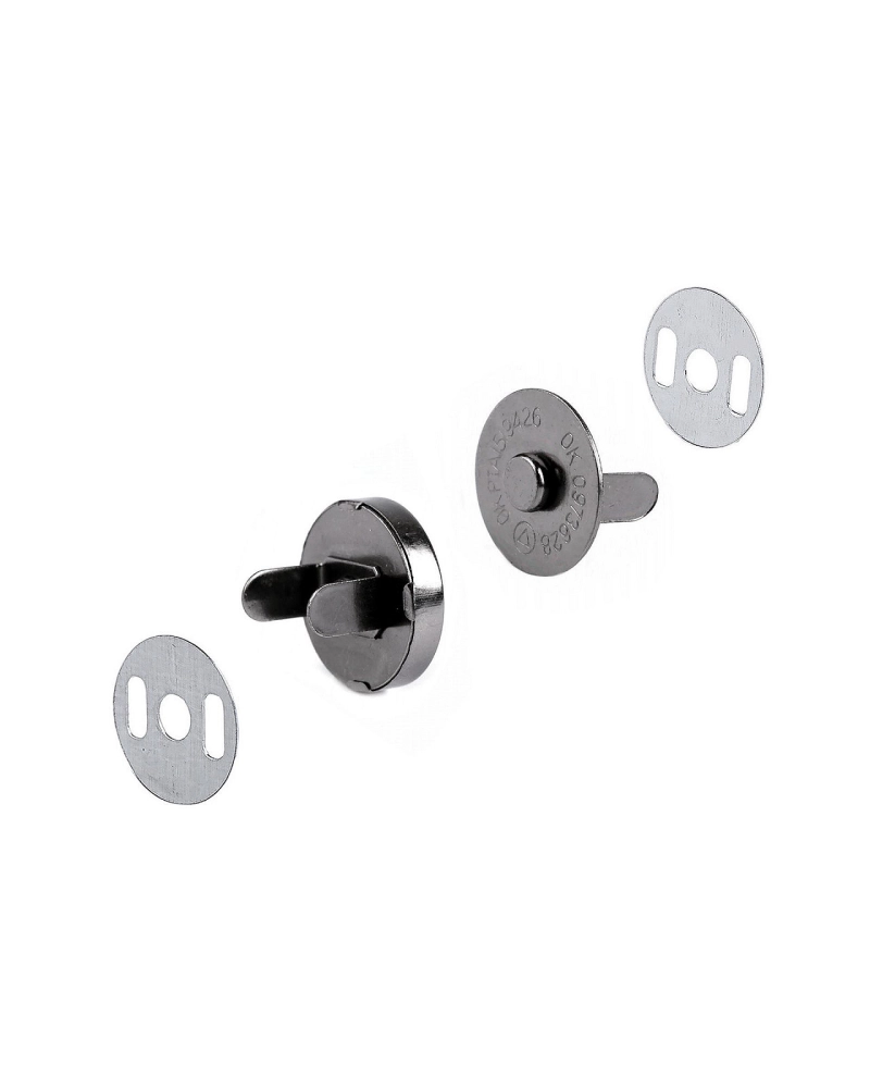 Mágneszár Ø18 mm nikkel - 5 set | Mimib