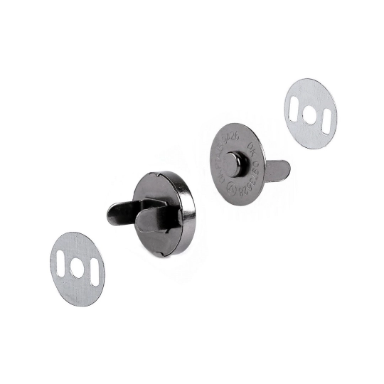 Mágneszár Ø18 mm nikkel - 5 set | Mimib