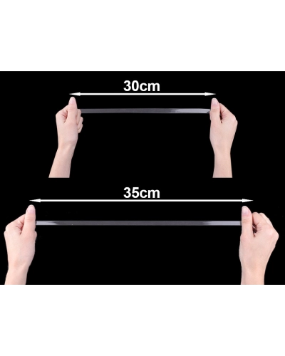 Szilikon gumi szalag széles 10 mm szilárd - 20 m | Mimib