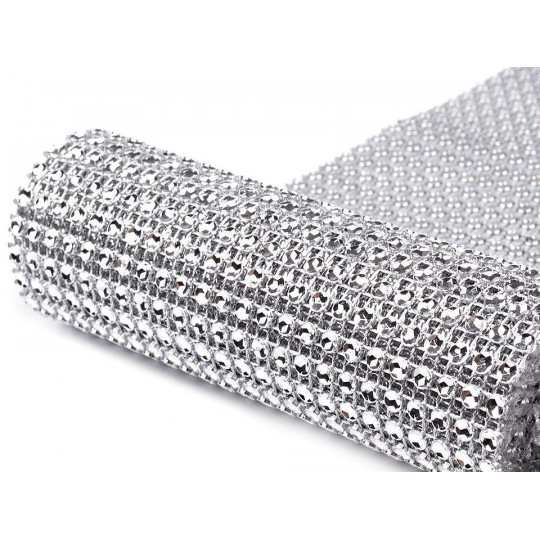 Strassz / gyémánt szalag szélessége 11,5 mm 2. osztály | Mimib