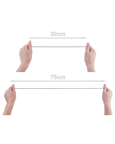 Guma guľatá Ø2mm MAGGIE - 50 m | Mimib