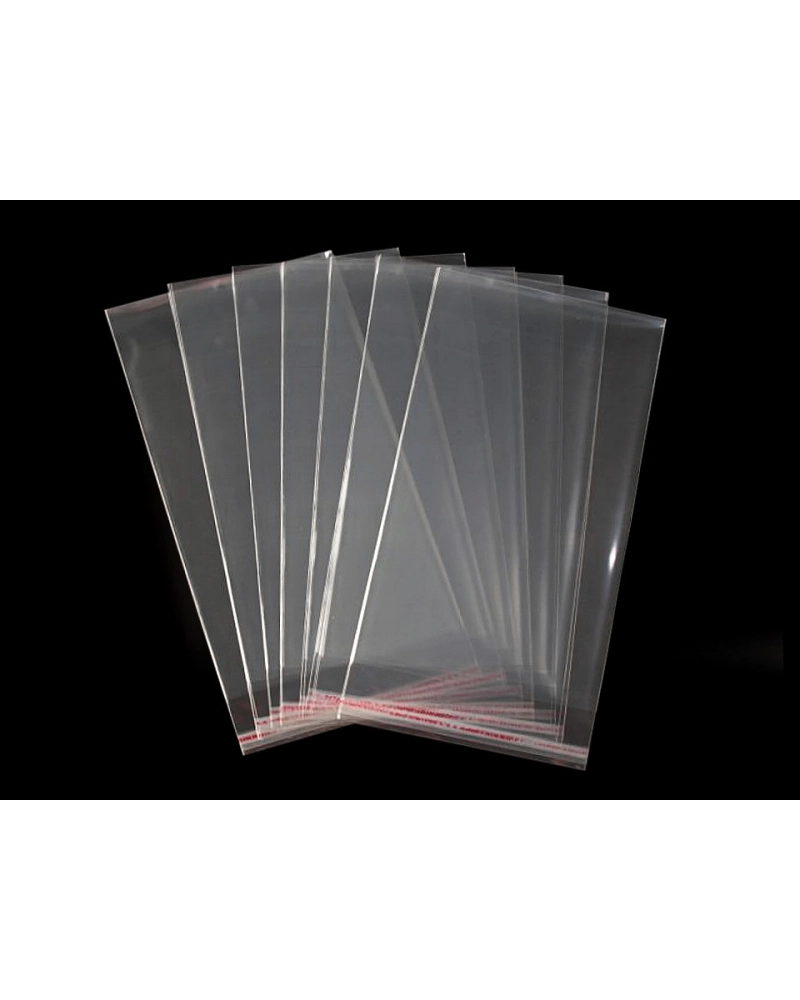 PP vrecko s lepiacou lištou 14x25 cm - 100 ks | Mimib