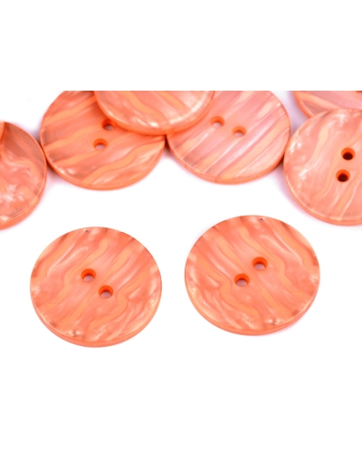 Gyöngyház gomb  virág 60" (38,1mm) - 5 db. | Mimib