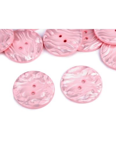 Gyöngyház gomb  virág 60" (38,1mm) - 5 db. | Mimib