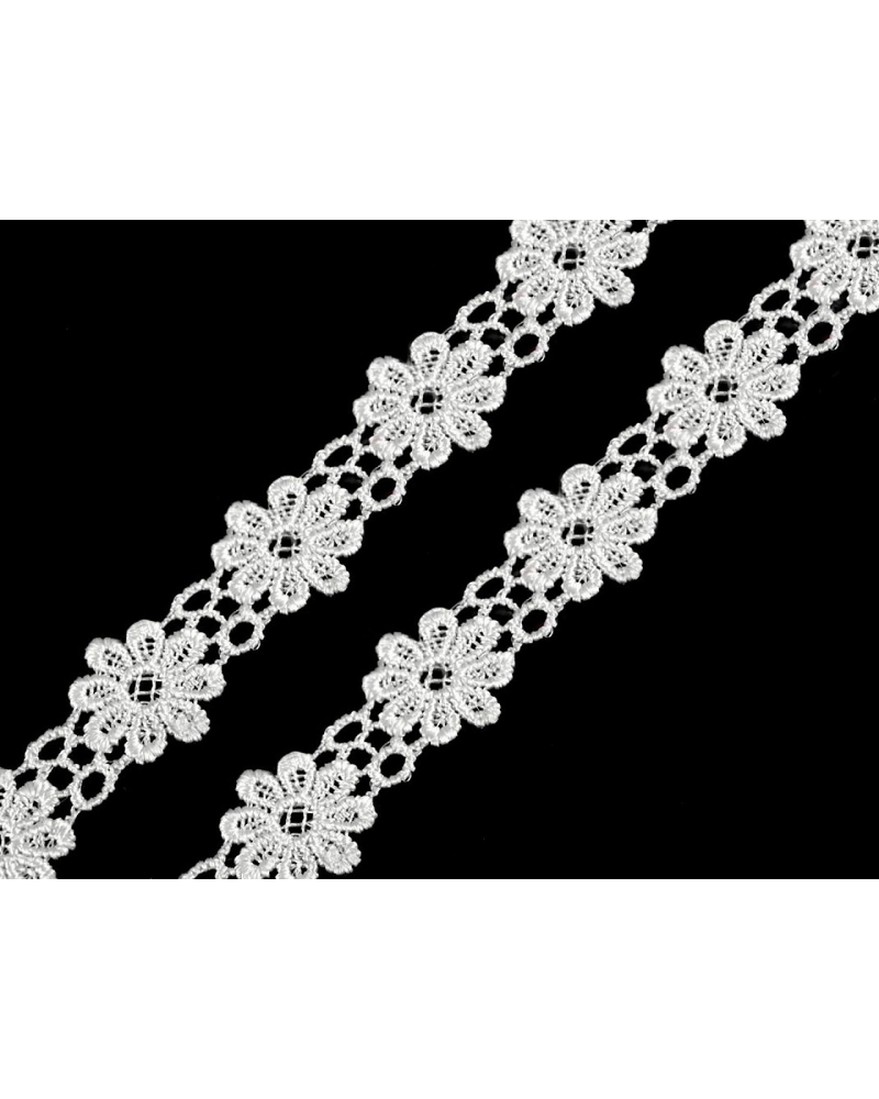 Szellős csipke szélessége 20 mm virág - 13.5 m | Mimib