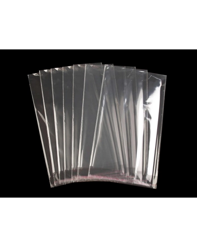 PP ragasztócsíkos celofán tasak jellegű BOPP tasak 22x35 cm - 100 db. | Mimib