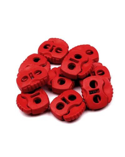 Rugós, zsinór szabályozó, zsinórvég 20x20 mm malacka - 10 db. | Mimib