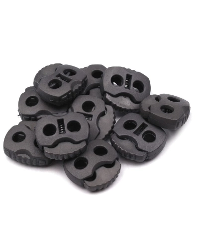 Rugós, zsinór szabályozó, zsinórvég 20x20 mm malacka - 10 db. | Mimib