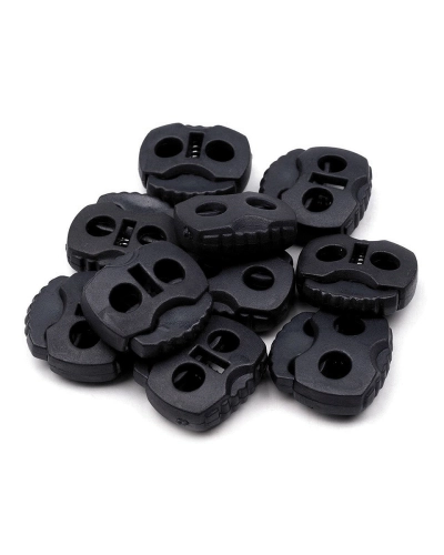 Rugós, zsinór szabályozó, zsinórvég 20x20 mm malacka - 10 db. | Mimib