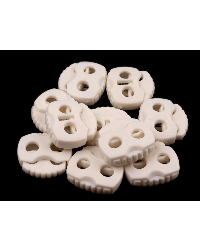 Rugós, zsinór szabályozó, zsinórvég 20x20 mm malacka - 10 db. | Mimib