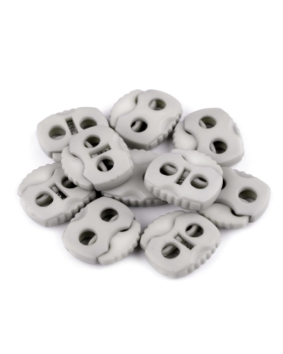 Rugós, zsinór szabályozó, zsinórvég 20x20 mm malacka - 10 db. | Mimib