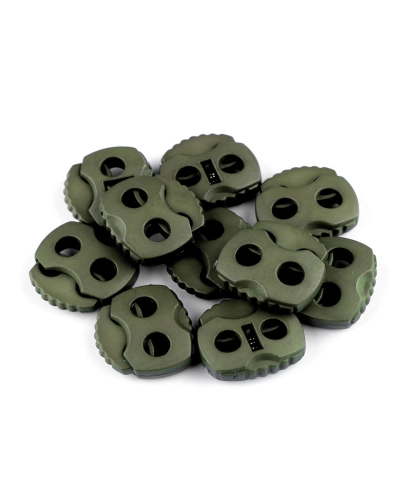 Rugós, zsinór szabályozó, zsinórvég 20x20 mm malacka - 10 db. | Mimib