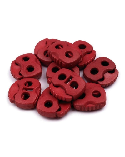 Rugós, zsinór szabályozó, zsinórvég 20x20 mm malacka - 10 db. | Mimib