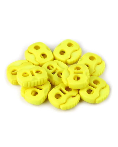 Rugós, zsinór szabályozó, zsinórvég 20x20 mm malacka - 10 db. | Mimib