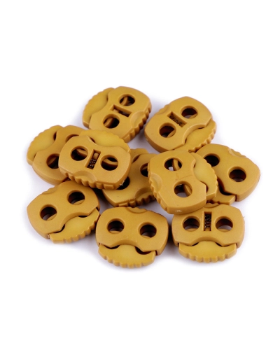 Rugós, zsinór szabályozó, zsinórvég 20x20 mm malacka - 10 db. | Mimib