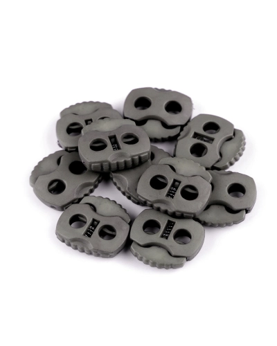 Rugós, zsinór szabályozó, zsinórvég 20x20 mm malacka - 10 db. | Mimib