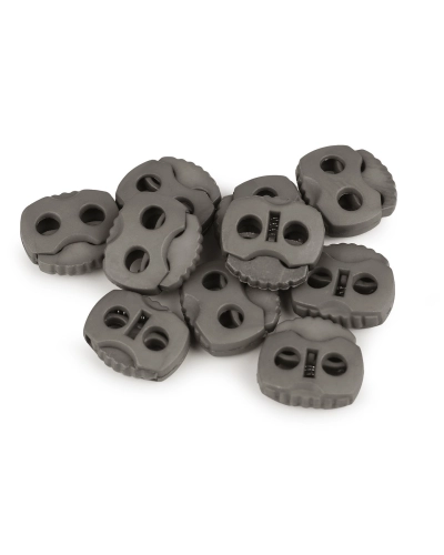 Rugós, zsinór szabályozó, zsinórvég 20x20 mm malacka - 10 db. | Mimib