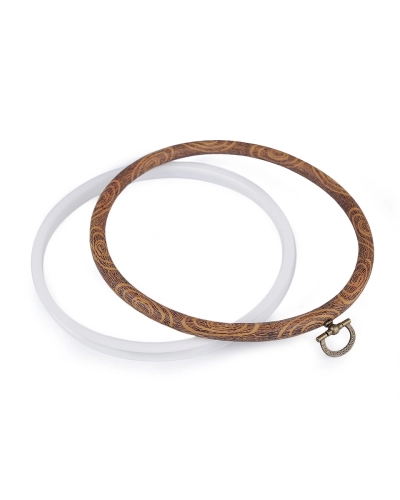 Hímzőkeret / akasztós Ø16 cm - 1 db. | Mimib